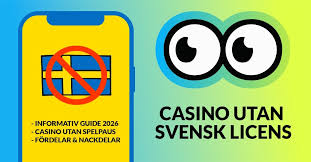 Casino utan svensk licens - Låg insättning och stora möjligheter Casino utan svensk licens - Låg insättning och stora möjligheter
